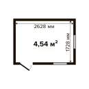 Дом садовый 4м² Стандарт брус 44мм_3