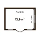 Хозблок 13м² Стандарт брус 44мм_3