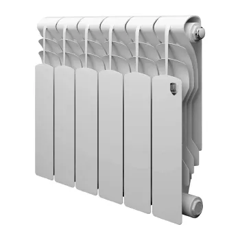 Изображение товара Биметаллический радиатор Royal Thermo Revolution 350 мм 6 секций белый Изображение товара Биметаллический радиатор Royal Thermo Revolution 350 мм 6 секций белый