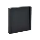 Переключатель одноклавишный Forte&Piano черный IP20 IEK_1