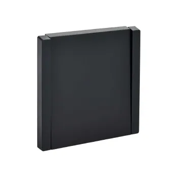 Переключатель одноклавишный Forte&Piano черный IP20 IEK