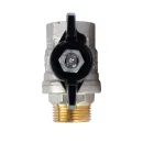 Кран шаровый Italica Rub НР-ВР 3/4" усиленный бабочка_3