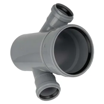 Изображение товара Крестовина канализационная 110х50х50мм 45 RTP высокая надежность Изображение товара Крестовина канализационная 110х50х50мм 45 RTP высокая надежность