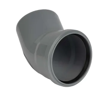 Изображение товара Отвод канализационный 110мм 45° RTP для внутренней канализации Изображение товара Отвод канализационный 110мм 45° RTP для внутренней канализации