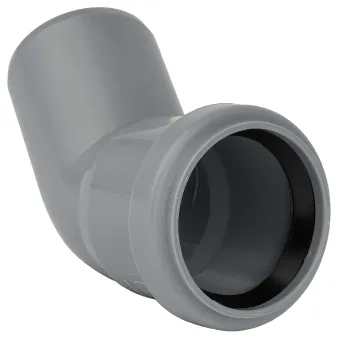 Изображение товара Отвод канализационный 50мм 45° RTP - качественный внутренний канализационный отвод из полипропилена Изображение товара Отвод канализационный 50мм 45° RTP - качественный внутренний канализационный отвод из полипропилена