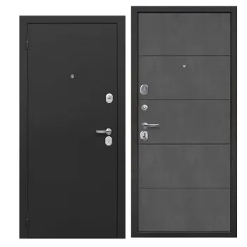 Изображение товара Входная металлическая дверь Ferroni Гарда букле черный графит 860мм левая Изображение товара Входная металлическая дверь Ferroni Гарда букле черный графит 860мм левая