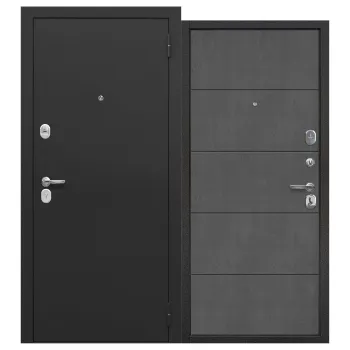 Изображение товара Металлическая входная дверь Ferroni Гарда букле 860 мм правая черный бетон графит Изображение товара Металлическая входная дверь Ferroni Гарда букле 860 мм правая черный бетон графит