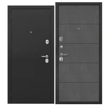 Изображение товара Входная металлическая дверь Ferroni Гарда букле 960мм левая Черный бетон Изображение товара Входная металлическая дверь Ferroni Гарда букле 960мм левая Черный бетон