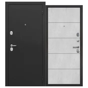 Изображение товара Металлическая входная дверь Ferroni Гарда букле черный и бетон снежный 960мм правая Изображение товара Металлическая входная дверь Ferroni Гарда букле черный и бетон снежный 960мм правая