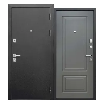 Изображение товара Металлическая входная дверь Ferroni Толстяк букле черный 860 мм правая Изображение товара Металлическая входная дверь Ferroni Толстяк букле черный 860 мм правая