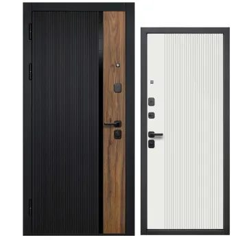 Изображение товара Входная металлическая дверь Ferroni Кантри сатин графит 860 мм левое открывание Изображение товара Входная металлическая дверь Ferroni Кантри сатин графит 860 мм левое открывание