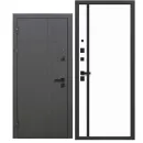 Изображение товара Дверь входная металлическая Ferroni Smart 4 муар янтарь\эмалит белый 960мм левая