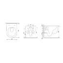 Унитаз подвесной Damixa Scandinavian Pure DX36C1701SC белый_3