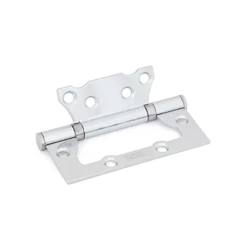 Изображение товара Накладная петля хром для деревянных дверей от Фабрики Замков Изображение товара Накладная петля хром для деревянных дверей от Фабрики Замков