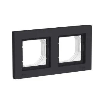 Изображение товара Рамка двухместная AtlasDesign Карбон IP44 Systeme Electric Изображение товара Рамка двухместная AtlasDesign Карбон IP44 Systeme Electric