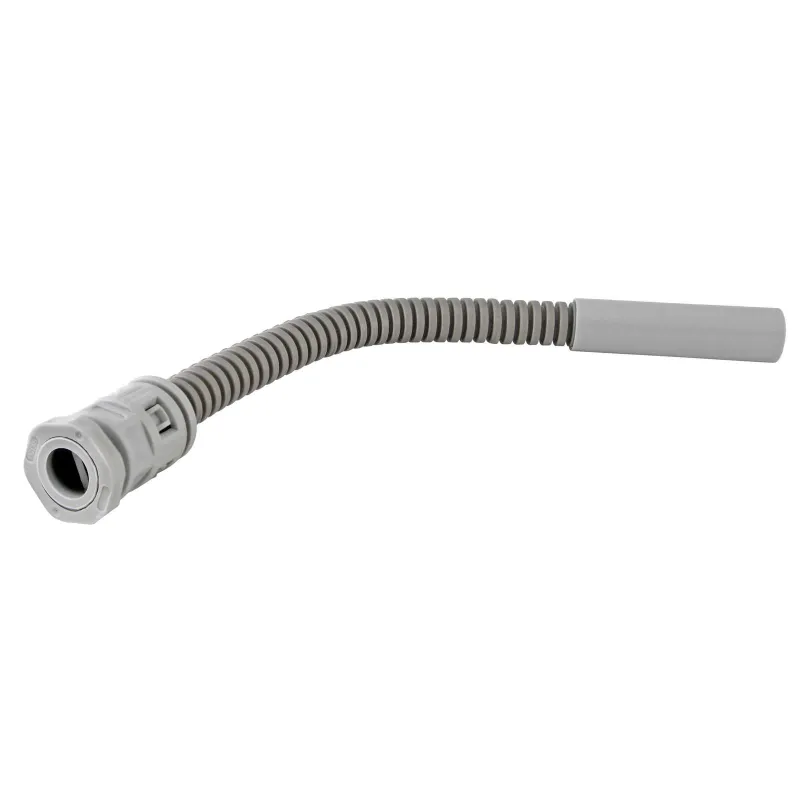 Муфта гибкая труба-коробка 16мм IP44 серая 10шт TDM_1
