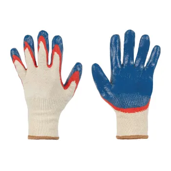 Изображение товара Перчатки с нитрильным покрытием в два слоя СВС для строительных работ Изображение товара Перчатки с нитрильным покрытием в два слоя СВС для строительных работ