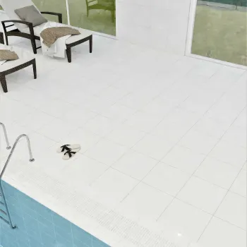 Изображение товара Керамогранит Моноколор 400х400х8мм белый матовый Unitile для пола Изображение товара Керамогранит Моноколор 400х400х8мм белый матовый Unitile для пола