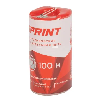 Изображение товара Нить для герметизации Sprint 100м высокая прочность и надежность Изображение товара Нить для герметизации Sprint 100м высокая прочность и надежность