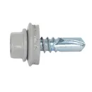 Саморез кровельный 5,5х19мм серый (Ral 7004) 250шт Daxmer_2