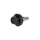 Саморез кровельный 5,5х19мм чёрный (Ral 9005) 250шт Daxmer_1