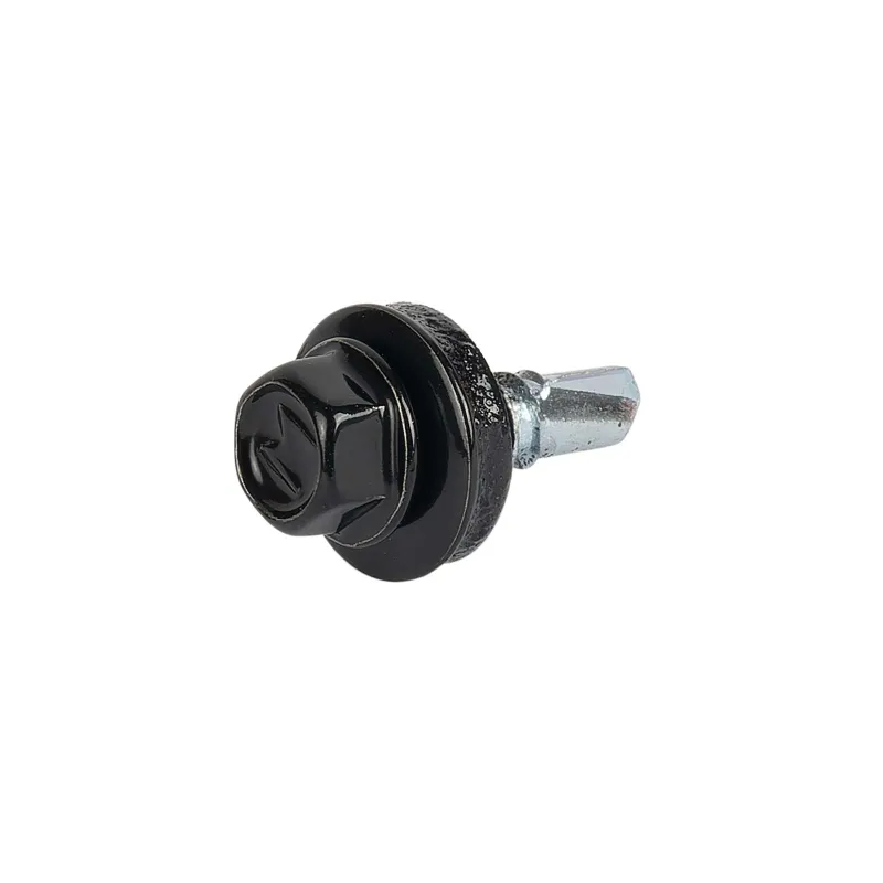 Саморез кровельный 5,5х19мм чёрный (Ral 9005) 250шт Daxmer_1