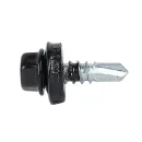 Саморез кровельный 5,5х19мм чёрный (Ral 9005) 250шт Daxmer_2
