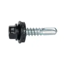 Саморез кровельный 5,5х25мм чёрный (Ral 9005) 250шт Daxmer_2