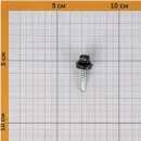 Саморез кровельный 5,5х25мм чёрный (Ral 9005) 250шт Daxmer_4