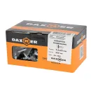 Саморез кровельный 5,5х25мм чёрный (Ral 9005) 250шт Daxmer_5