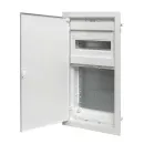Щит комбинированный встраиваемый 1 DIN + 2 МП IP41 пластиковый белый EKF Nova_2