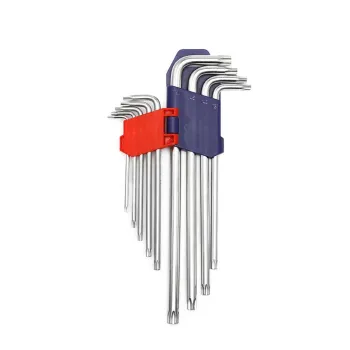 Изображение товара Набор ключей TORX T10-T50 удлиненные Workpro 9 шт для сложных разъемов Изображение товара Набор ключей TORX T10-T50 удлиненные Workpro 9 шт для сложных разъемов