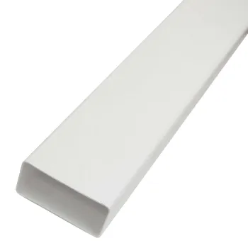 Изображение товара Плоский воздуховод Era 60х120 мм 1,5 м для вентиляции пластик Изображение товара Плоский воздуховод Era 60х120 мм 1,5 м для вентиляции пластик