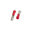 Разъем плоский изолированный РПИП 0,25-1,5мм² красный MaxConnect 25шт_3
