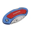 Нож трапециевидный складной алюминиевый корпус Workpro_3