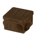 Коробка распределительная накладная бук IP54 80х80х50мм TDM_1