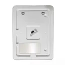 Зеркало Comforty Ситара-60 с LED подсветкой и сенсором серебряное матовое_3