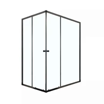 Изображение товара Душевой уголок Domani-spa Cube 120х80 см с прозрачным стеклом Изображение товара Душевой уголок Domani-spa Cube 120х80 см с прозрачным стеклом