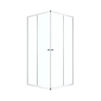 Изображение товара Душевой уголок Domani-spa Cube 90х90см матовое стекло, раздвижные двери Изображение товара Душевой уголок Domani-spa Cube 90х90см матовое стекло, раздвижные двери