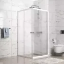 Душевой уголок Domani-spa Cube 90х90см стекло матовое 4мм_2