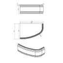 Панель для ванны фронтальная Cersanit Joanna 140см_3
