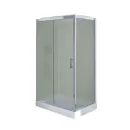 Душевая кабина Comforty низкий поддон 120х80см стекло матовое 4мм_1