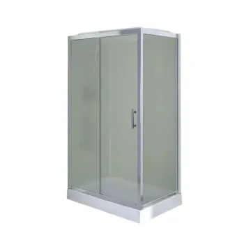 Изображение товара Душевая кабина Comforty низкий поддон 120х80 см матовое стекло Изображение товара Душевая кабина Comforty низкий поддон 120х80 см матовое стекло