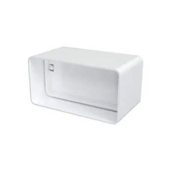 Изображение товара Соединитель плоский с обратным клапаном Era 60х120 мм пластиковый Изображение товара Соединитель плоский с обратным клапаном Era 60х120 мм пластиковый