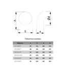 Переходник угловой Era 60х120 мм 100 мм 612СК10КП_4