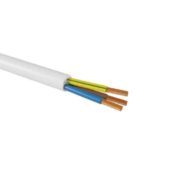 Изображение товара Провод ПВС 3х0,75 ГОСТ белый 10м Промэко Изображение товара Провод ПВС 3х0,75 ГОСТ белый 10м Промэко