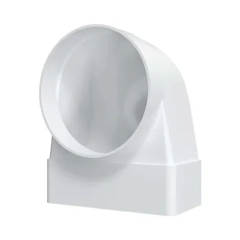 Изображение товара Угловой переходник Era с выходом для вентиляционных систем 60х120 мм Изображение товара Угловой переходник Era с выходом для вентиляционных систем 60х120 мм