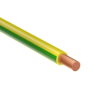 Изображение товара Провод ПуГВнг LS 1х6 ГОСТ желто-зеленый 10м Промэко Изображение товара Провод ПуГВнг LS 1х6 ГОСТ желто-зеленый 10м Промэко