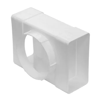 Изображение товара Плоский тройник Era 60х120 мм с выходом 100 мм для вентиляционных систем Изображение товара Плоский тройник Era 60х120 мм с выходом 100 мм для вентиляционных систем