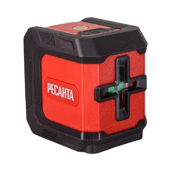 Изображение товара Лазерный нивелир Ресанта ПЛ-2 Green для точного выравнивания Изображение товара Лазерный нивелир Ресанта ПЛ-2 Green для точного выравнивания
